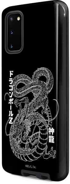Skinit Pro Phone Case Compatible with Galaxy S20 - Officially Licensed Dragon Ball Z Negative Shenron Design