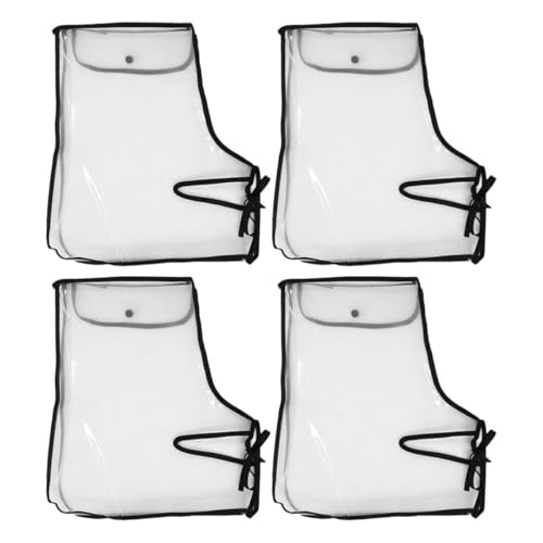 Guantes cubiertas de plástico para manillar de motocicleta impermeables para invierno VALICLUD