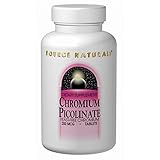 Source Naturals Chromium Picolinate, 200mcg, 240 Tablets (Pack of 2)