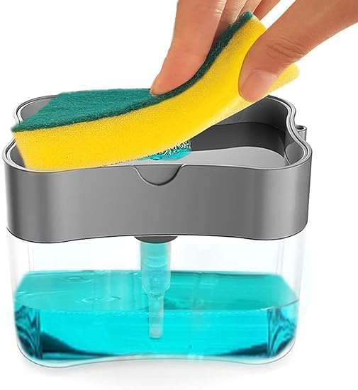 Smarty 2 in 1 Soap Dispenser (800 ML) for Dishwasher Liquid Holder