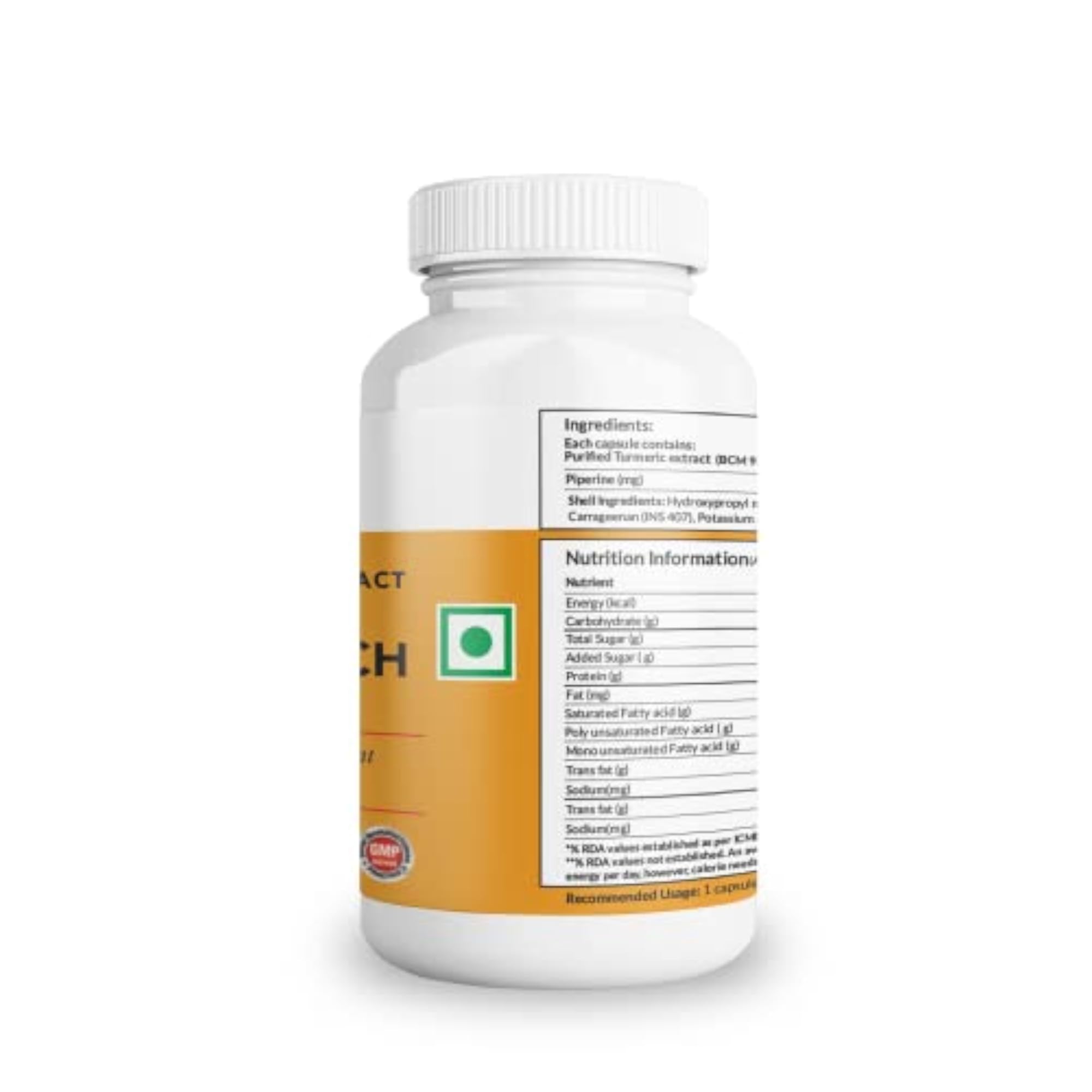 AiWO Curcumin Rich BCM 95 Capsules, 60 Count