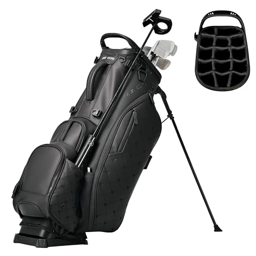 ASK ECHO Prestige Full-Length Hybrid Stand Bag Premium Leather / 14-Way