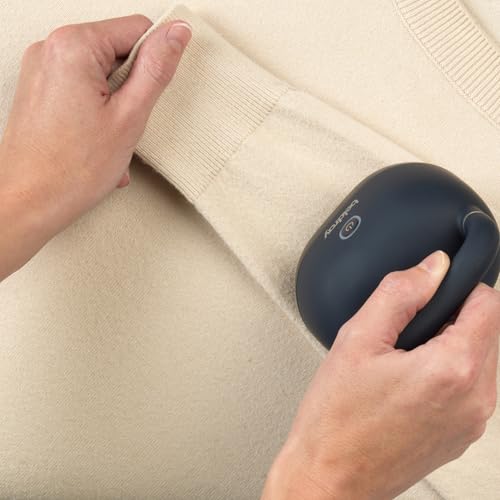 Beldray Easy Empty Electric Lint Remover - Cordless, Rechargeable Fabric Shaver, Remove Bobbles & Pills, 2 Speeds, Includes USB C Cable & Cleaning Brush, Suitable for All Fabrics, Up To 2.5 Hours Use - Image 5