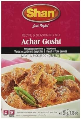 Shan Achar Gosht Recipe & Masala Mix 50g