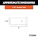 CURT 49506 1-1/4-Inch x 6-Inch Weld-On Raw Steel Trailer Hitch Receiver Tube