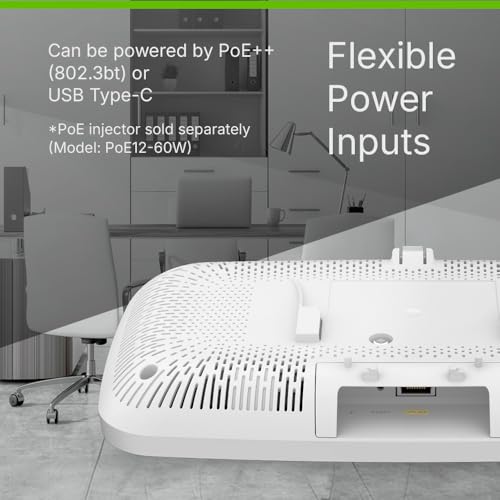 Image of BE1500 WiFi 7 Business Class Access Point with 10GbE Uplinnk and Free Nebula Cloud Management (TAA Compliant)