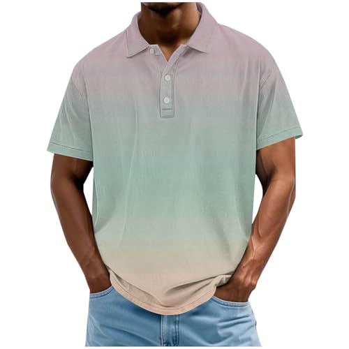 Tee-shirt col v couleurs unies doux et respirant