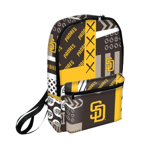 San Diego Padres b2S Bag TM1883 basketball travel backpack, hiking, gym Backpack durable bag designed for men and women. Ideal for Adults, extra-large & waterproof use for various activities