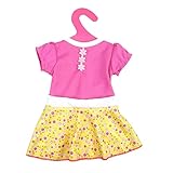 La muñeca no está incluida Sraeriot Vestido de Moda para 18 Pulgadas Americana y 43 cm Baby Doll Ropa Accesorios Generación Generación Regalo de cumpleaños, Juguetes de muñeca