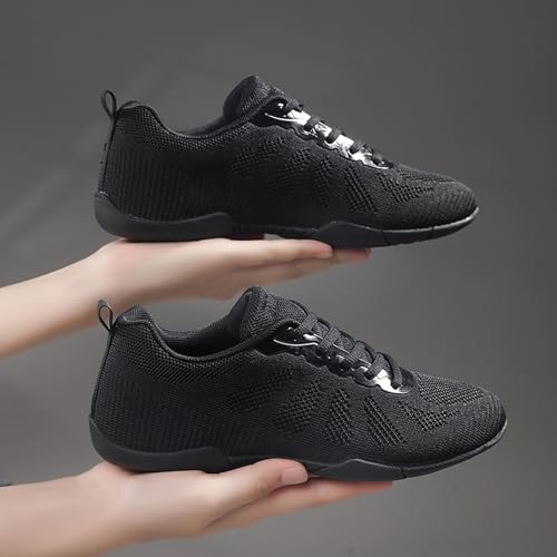 ihinzry Girls' Cheerleading Shoes Cheerleading Dance Shoes Dance Athletic Training Shoes Breathable Super Light Cheer Sneakers for Women Sport Training Tennis Sneakers4