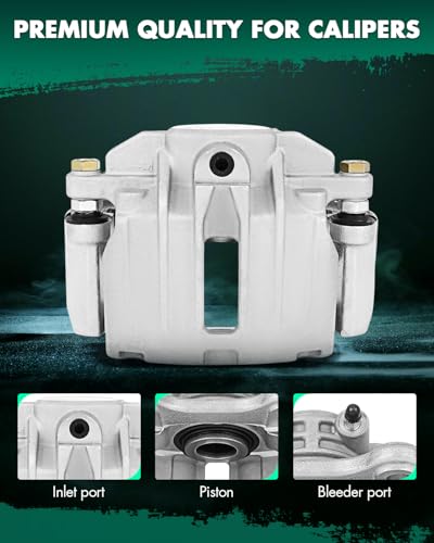Image of SCITOO 18B4855 Rear Right Disc Brake Caliper w /Bracket For Cadillac For DeVille /For DTS,For Chevy For Silverado 1500 /For Silverado 1500 Classic,For GMC For Sierra 1500 /For Sierra 1500 Classic