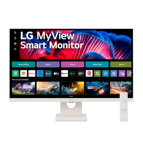 Lg Monitor de 27' Myview Smart Monitor 4k Uhd IPS...