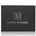 Zippered Leather Portfolio Binder with Junior Legal 5x8 Notepad - Black PU Leather Business Padfolio Organizer Folder with 8 Inch Tablet Sleeve & Gift Box by Lautus Designs