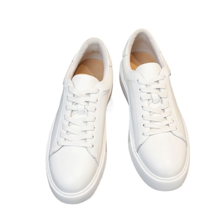 Men's Fashion Dress Sneakers Business Oxfords Bussiness Formal Loafers Lace Up Soft Plain-Toe Comfortable Breathable Lightweight Non Slip