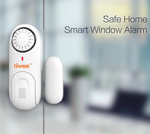 Miniatura 2 de Tiiwee Alarma Para Puerta Y Ventana Pack De 4 Sensores Con Sirena 120 Db, Seguridad Para El Hogar, Instalación Adhesiva, Pilas Incluidas, 3 Modos De Detección