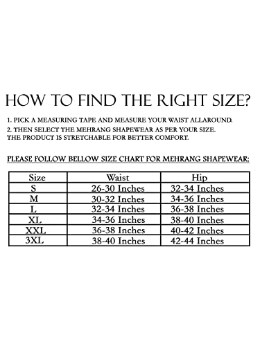 Image of Mehrang Stretchable Saree Shapewear Petticoat for Women, Cotton Blended,Petticoat,Skirts for Women,Shape Wear Dress for Saree