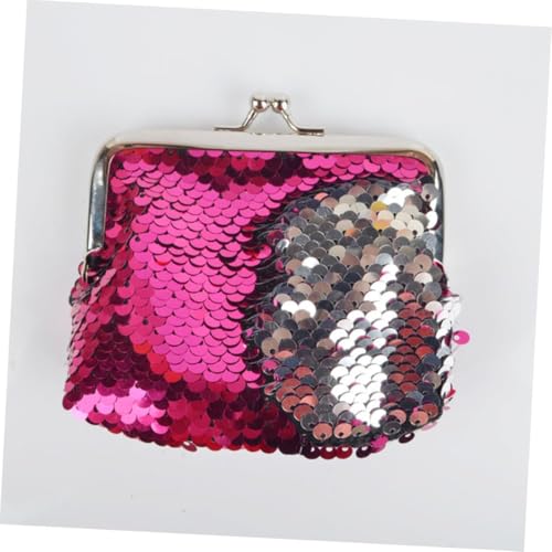 BESPORTBLE 3pcs Sequin Coin Purse Mini Bag for Girl Stylish Small Pouch Mermaid Design for Cards Coins Keys Change and Small Items4