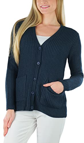 Image of ToBeInStyle Women's Warm Heavy Knit Long Sleeve Cardigans