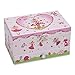 Lucy Locket Enchanted Fairy Musical Jewelry Box for Children - Glittery Kids Music Box with Ring Holder
