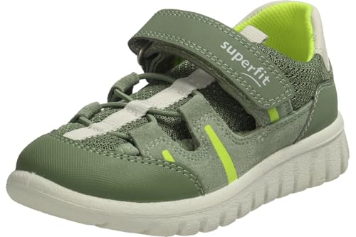 Superfit Sport7 Mini, Zapatillas, Verde Claro Amarillo 7500, 27 EU