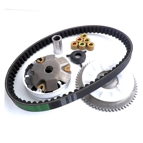 Para GY6 49 50 Correa Transmisión Del Ventilador Variador De Embrague Para Scooter Ciclomotor 139QMB Piezas Drive Belt Correa Transmisión
