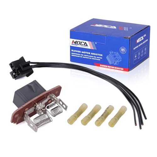 Image of MOCA Blower Motor Resistor Kit with Harness Fit 1995-2001 for Ford Explorer & 2001-2005 for Ford Explorer Sport Trac & 1995-2011 for Ford Ranger & 1997-2001 for Mercury Mountaineer