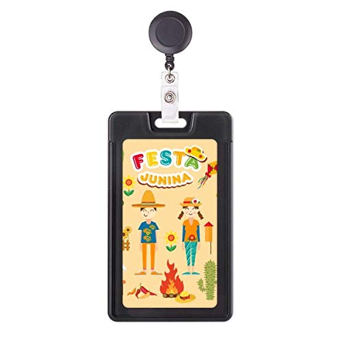 Enrouleur porte-badge rétractable cactus solide avec clip ceinture
