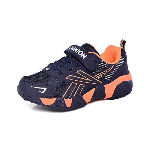 Goalsse - Zapatillas de deporte para niña, unisex, para niños, color Naranja, talla 29 EU
