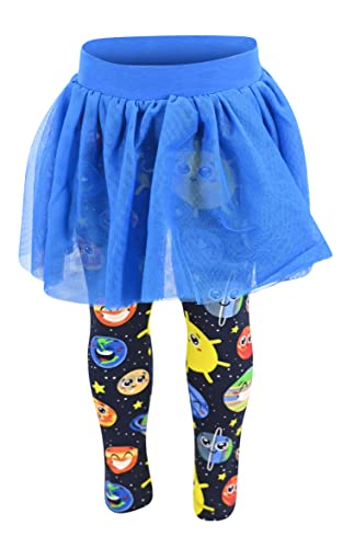 Image of Unique Baby Girls 2 Piece Clothing Set for Toddlers and Kids Short Sleeve Holiday Graphic Tee and Leggings