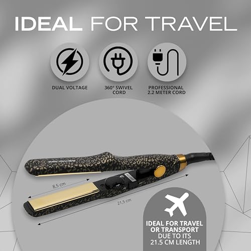 Plancha de Pelo Mini Corioliss C Trip Titanio miniatura 6