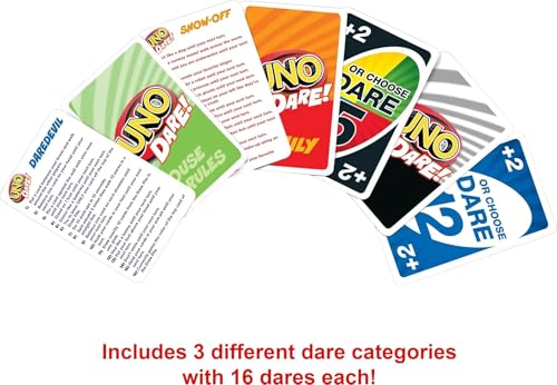 Image of Classic Card Game - 112 Colorful Cards | Fun Family & Party Game | 2-10 Players | Easy to Learn | Ages 7+ | Fast-Paced Colour & Number Matching Game for Kids & Adults (UNO Dare)