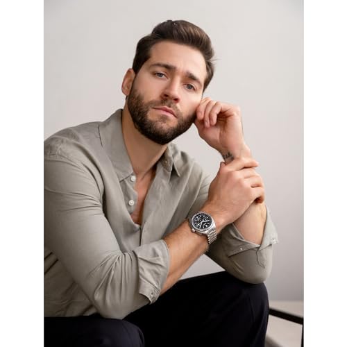 Bulova Men's Archive Series Lunar Pilot 6-Hand Chronograph High Performance Quartz Stainless Steel, Sapphire Crystal Style: 96B258 - Image 5