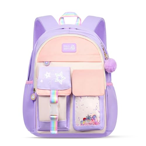 Aucuu Mochila para menina, mochilas escolares, mochila escolar para menina, adolescentes escola adolescente infantil, mochilas escolares adolescentes, mochila infantil, enviar astronauta suspenso, L