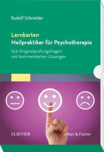 Lernkarten Heilpraktiker für Psychotherapie: 616 Originalprüfungsfragen mit kommentierten Lösunge Lernkarten Heilpraktiker für Psychotherapie: 616 Originalprüfungsfragen mit kommentierten Lösunge