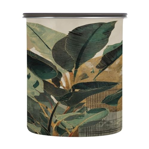 Envase para café acero inoxidable 0.5 L con tapa