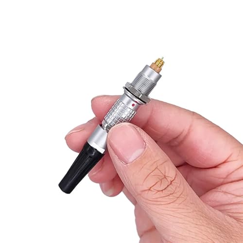 Conector 0B de 9 pines macho hembra chasis aéreo para cables de datos 7