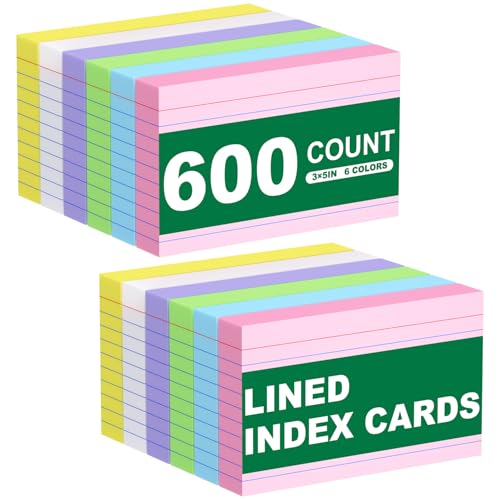 Notes colorées pour organiser votre bureau avec ce grand lot de 600 fiches