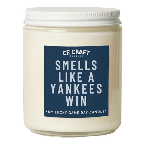 Yankees Win Soy Candle