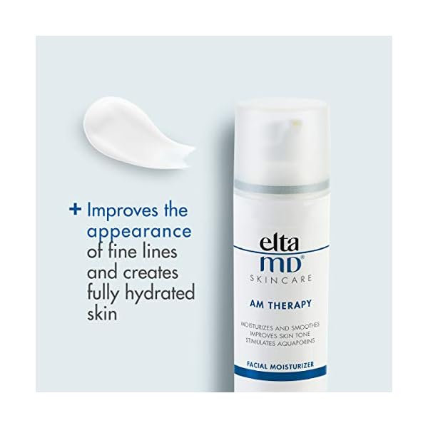 EltaMD AM Restore Face Moisturizer, Light Moisturizer Face Cream, Made with Niacinamide and Hyaluronic Acid