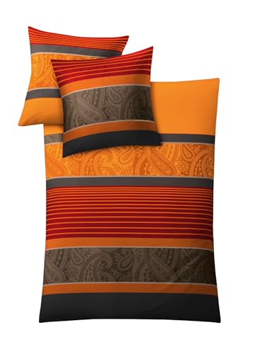 Kleine Wolke 6162334952 Bettwäsche Cambridge, Maße: 135 x 200 cm und 80 x...