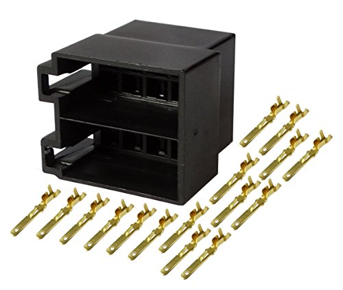 AERZETIX: Conector enchufe ISO 16PIN universal para autoradio altavoces de coche, vehiculos...