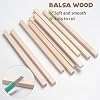 Balsa Wood Sticks Balsa Wood Strips 5/8" x 12", 10 PCS Square Wooden Dowels for Crafts, Unfinished Wood Dowel Rods, Wooden Sticks for Crafting, Miniature Architectural Model Building Supplies #3