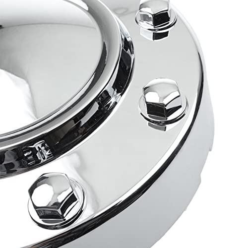 A-Premium 2-Pc Wheel Center Cap Compatible With Ram 3500 2011 2012 2013 2014 2015 2016 2017 2018 Pickup, Front Left & Right, Driver & Passenger Side, Replace# 68081010Ab #TOP6