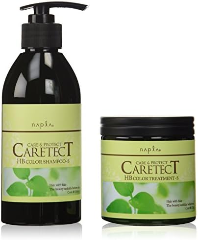NAPLA Napura Caretect HB color Shampoo 10.1 Oz & Treatment moist type 0.55lb