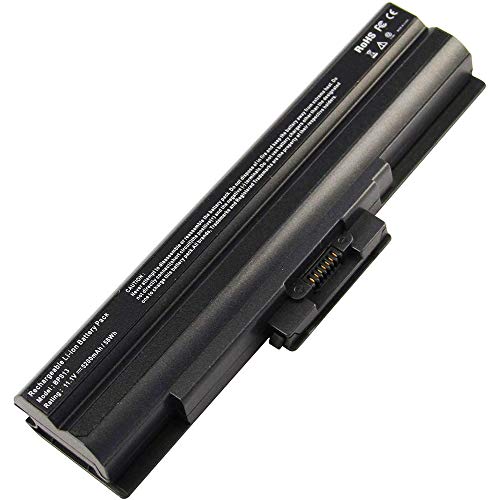 XITAIAN 11.1V 5200mAh VGP-BPS13 Remplacement Batterie pour Sony Vaio VPC-Y118EC VPC-Y118GX/BI VPC-Y119FJ/S VPC-Y11AFJ VPC-Y11AGJ VPC-Y11AHJ VGP-BPS13A...