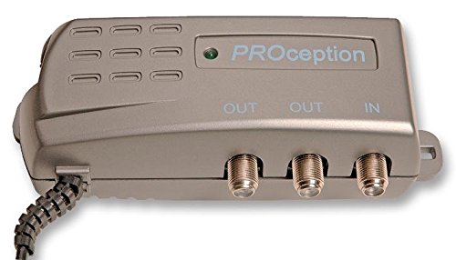 Amplificatore TV con IR ritorno a 2 vie | AMPLIFICATORI Antenna satellitare/Distribuzione Antenna Satellitare, 1 X Qtà - PROAMP12R