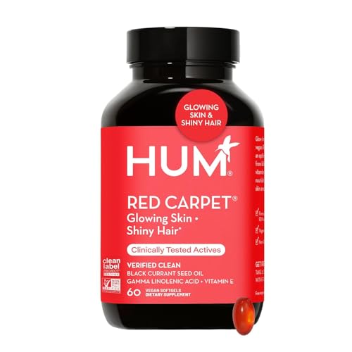 HUM Red Carpet - Skin & Hair Supplement - Black Currant