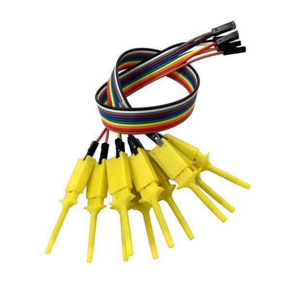 BNF®3x10 Pieces Logic Analyzer Cable Probe Test Hook Clip Line Yellow|Business & Industrial|Electrical & Test Equipment|Test Measurement & Inspection|Leads & Probes|Other Leads & Probes-image-8