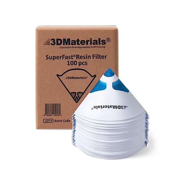 SuperFilter filtre jetable, résine d'imprimante 3D et filtre à peinture, Fabriqué en Corée par 3DMaterials