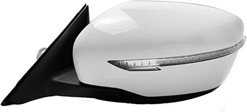 Compatible For Nissan Rogue X-Trail T32 2014-2021 Rear View Side Door Mirror ASSEMBLY Electrical Folding Heated 913 Wire (Color  11 Wire Left-01)